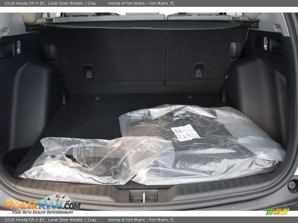 2018 Honda CR-V EX Lunar Silver Metallic / Gray Photo #28
