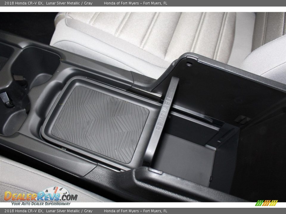 2018 Honda CR-V EX Lunar Silver Metallic / Gray Photo #30