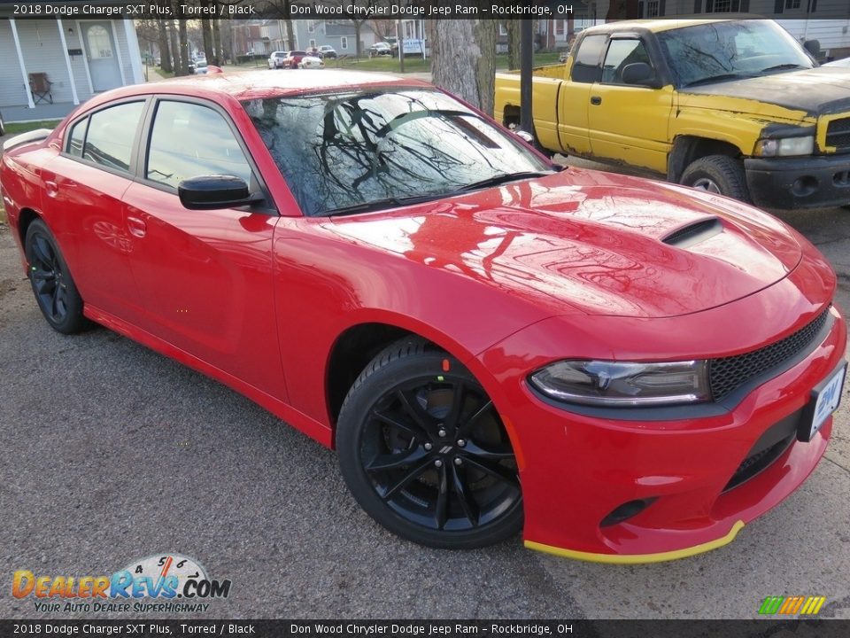 2018 Dodge Charger SXT Plus Torred / Black Photo #3