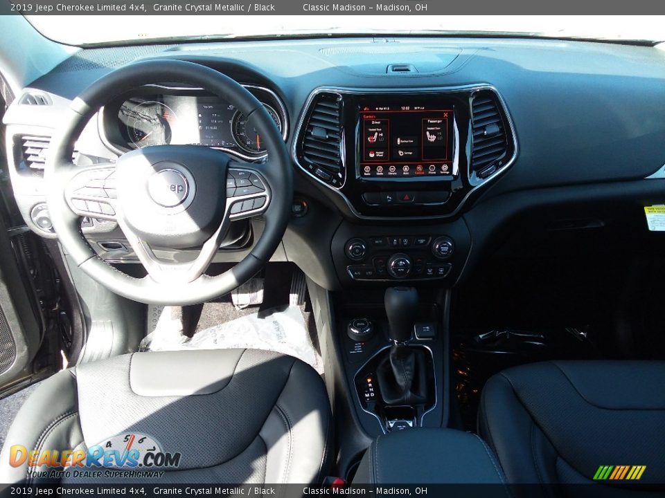 2019 Jeep Cherokee Limited 4x4 Granite Crystal Metallic / Black Photo #6