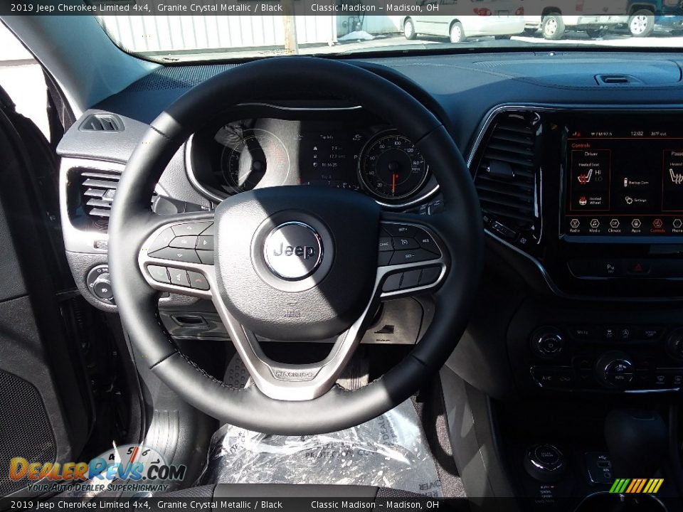2019 Jeep Cherokee Limited 4x4 Granite Crystal Metallic / Black Photo #7