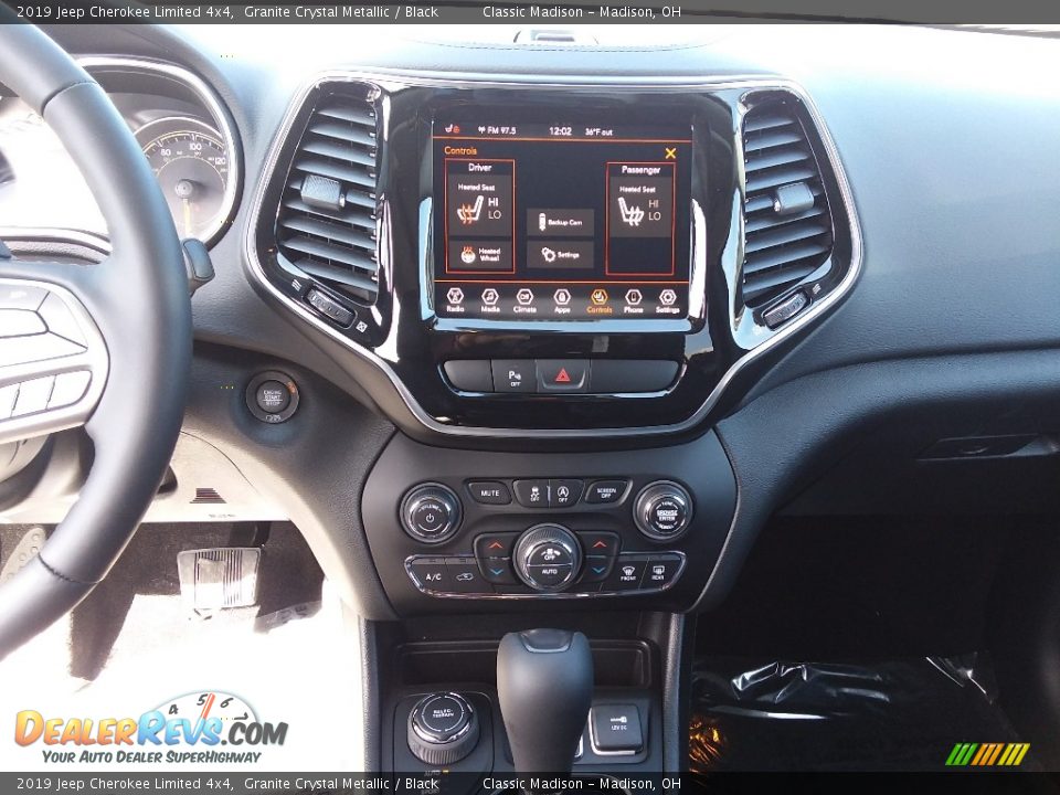 2019 Jeep Cherokee Limited 4x4 Granite Crystal Metallic / Black Photo #9