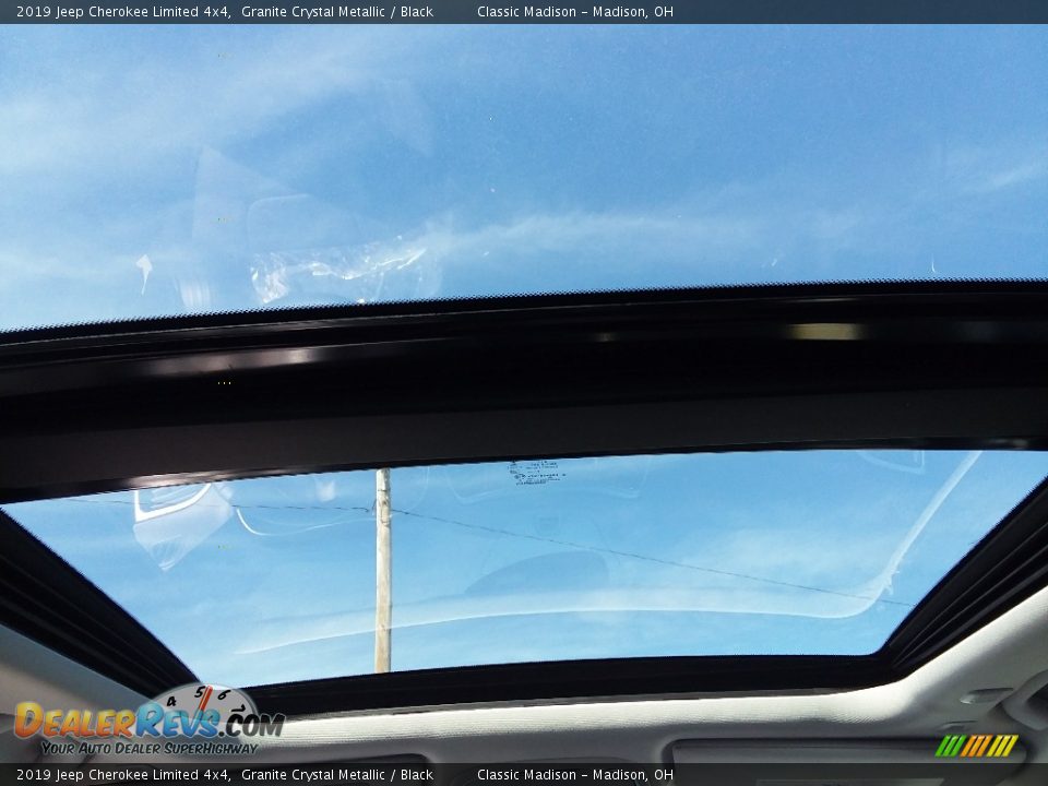 2019 Jeep Cherokee Limited 4x4 Granite Crystal Metallic / Black Photo #10