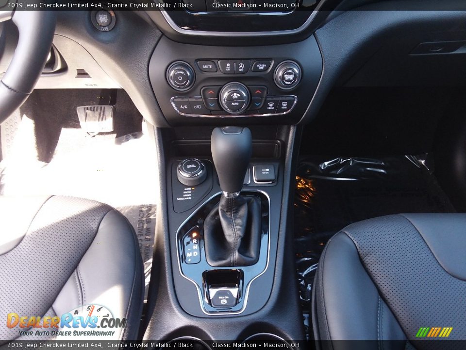 2019 Jeep Cherokee Limited 4x4 Granite Crystal Metallic / Black Photo #11