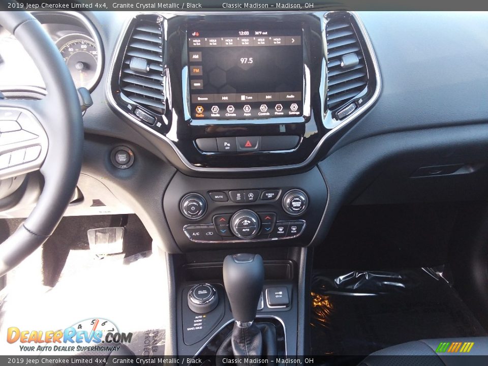 2019 Jeep Cherokee Limited 4x4 Granite Crystal Metallic / Black Photo #12