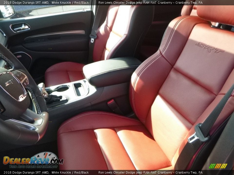 Front Seat of 2018 Dodge Durango SRT AWD Photo #15