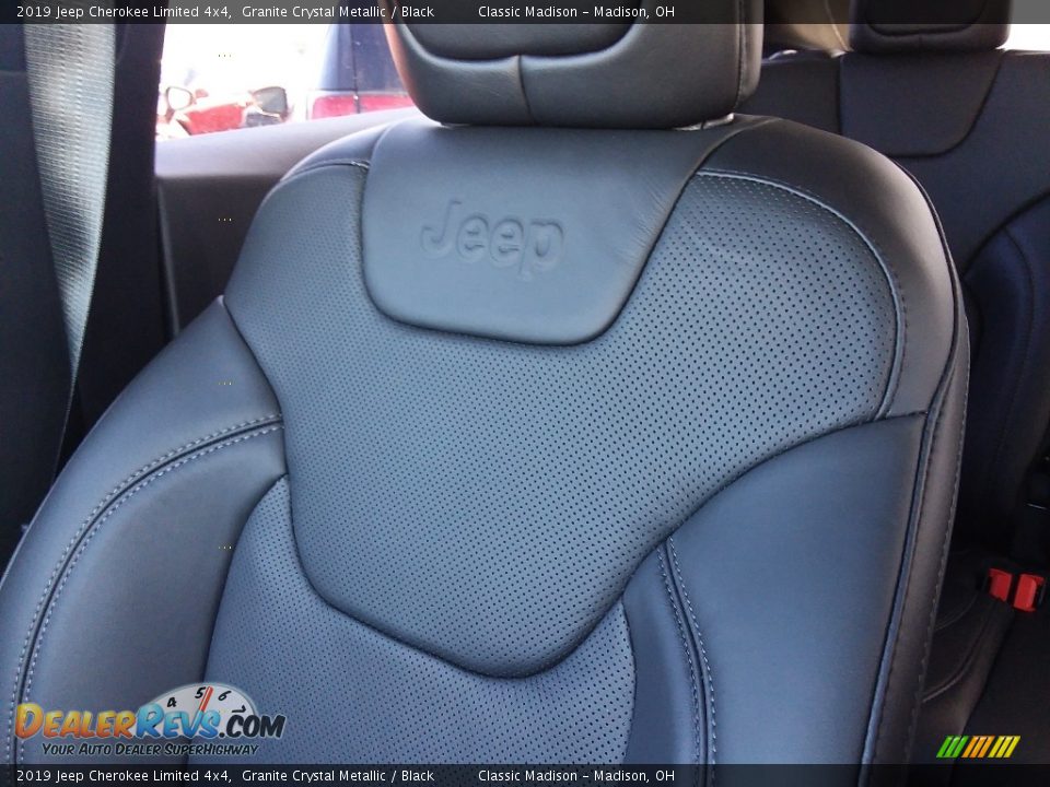 2019 Jeep Cherokee Limited 4x4 Granite Crystal Metallic / Black Photo #13