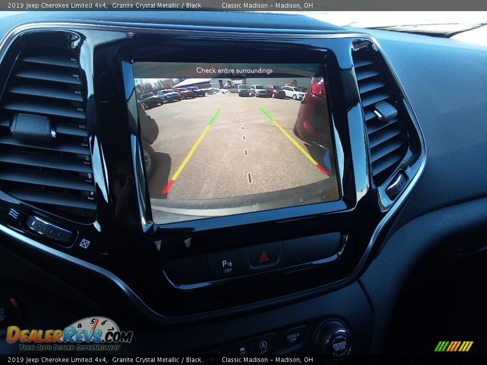 2019 Jeep Cherokee Limited 4x4 Granite Crystal Metallic / Black Photo #14