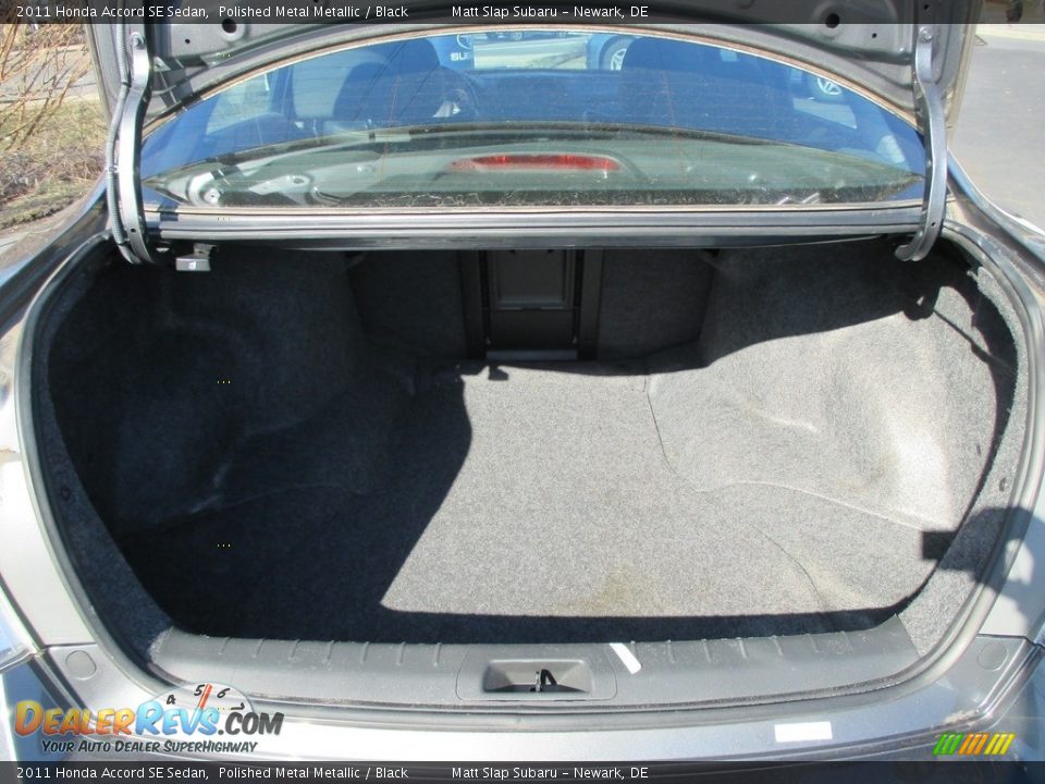 2011 Honda Accord SE Sedan Polished Metal Metallic / Black Photo #20