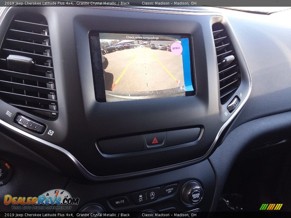 2019 Jeep Cherokee Latitude Plus 4x4 Granite Crystal Metallic / Black Photo #11