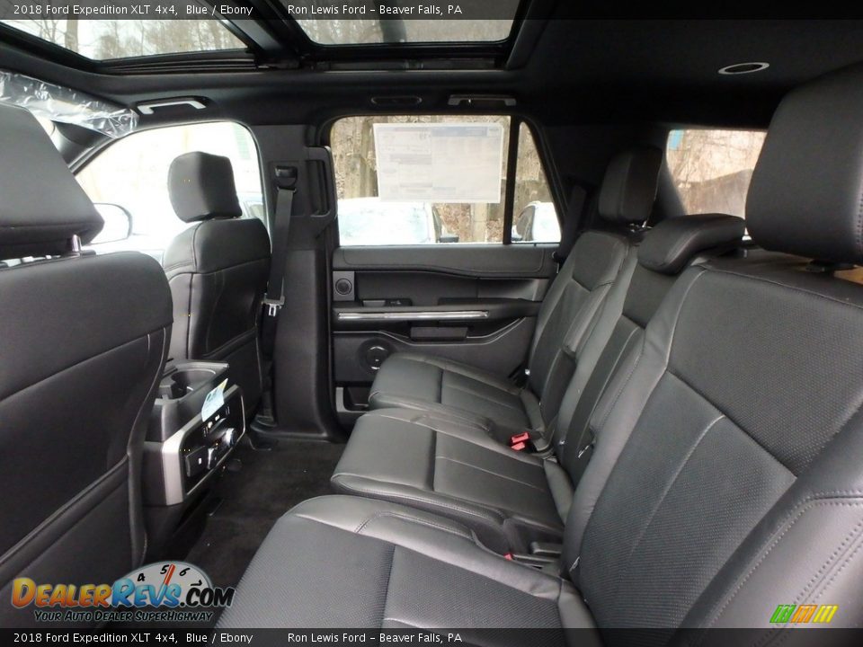 Rear Seat of 2018 Ford Expedition XLT 4x4 Photo #11