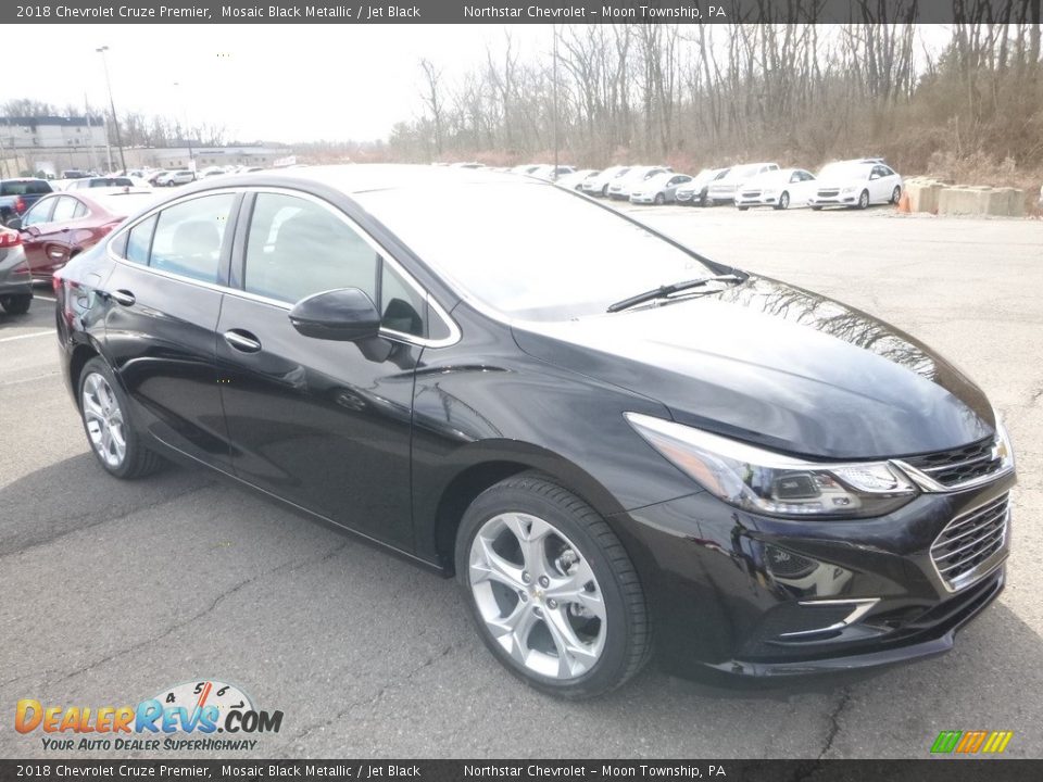 2018 Chevrolet Cruze Premier Mosaic Black Metallic / Jet Black Photo #7