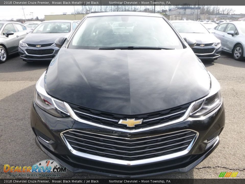 2018 Chevrolet Cruze Premier Mosaic Black Metallic / Jet Black Photo #8