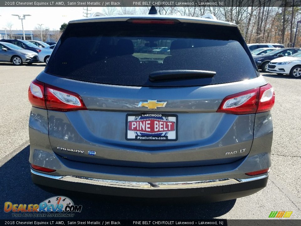 2018 Chevrolet Equinox LT AWD Satin Steel Metallic / Jet Black Photo #5