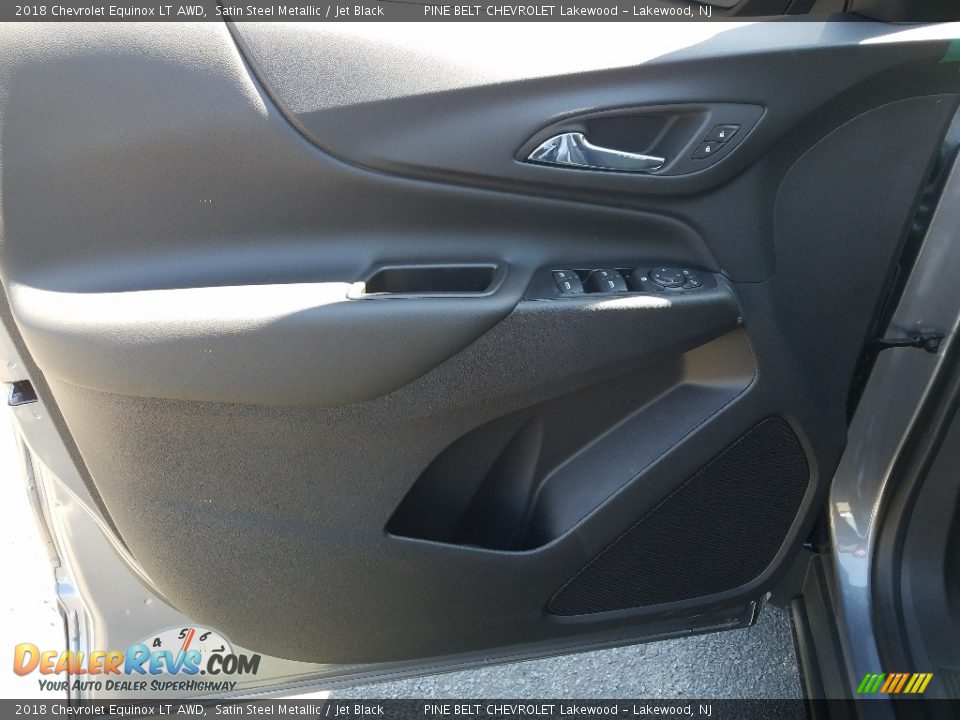 2018 Chevrolet Equinox LT AWD Satin Steel Metallic / Jet Black Photo #6
