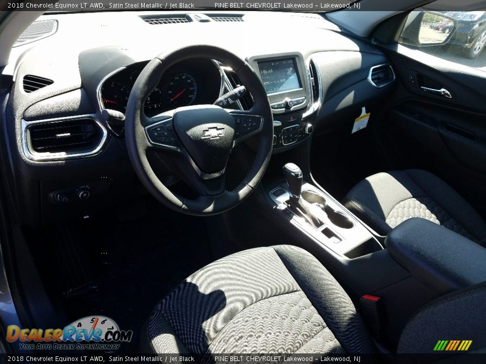 2018 Chevrolet Equinox LT AWD Satin Steel Metallic / Jet Black Photo #7