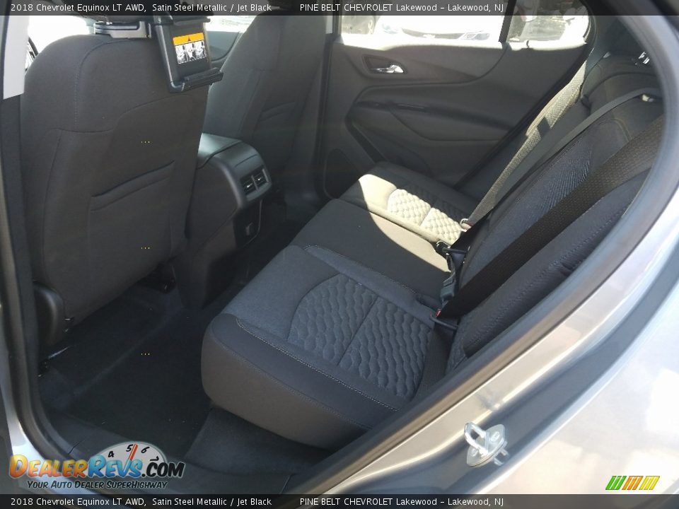 2018 Chevrolet Equinox LT AWD Satin Steel Metallic / Jet Black Photo #8