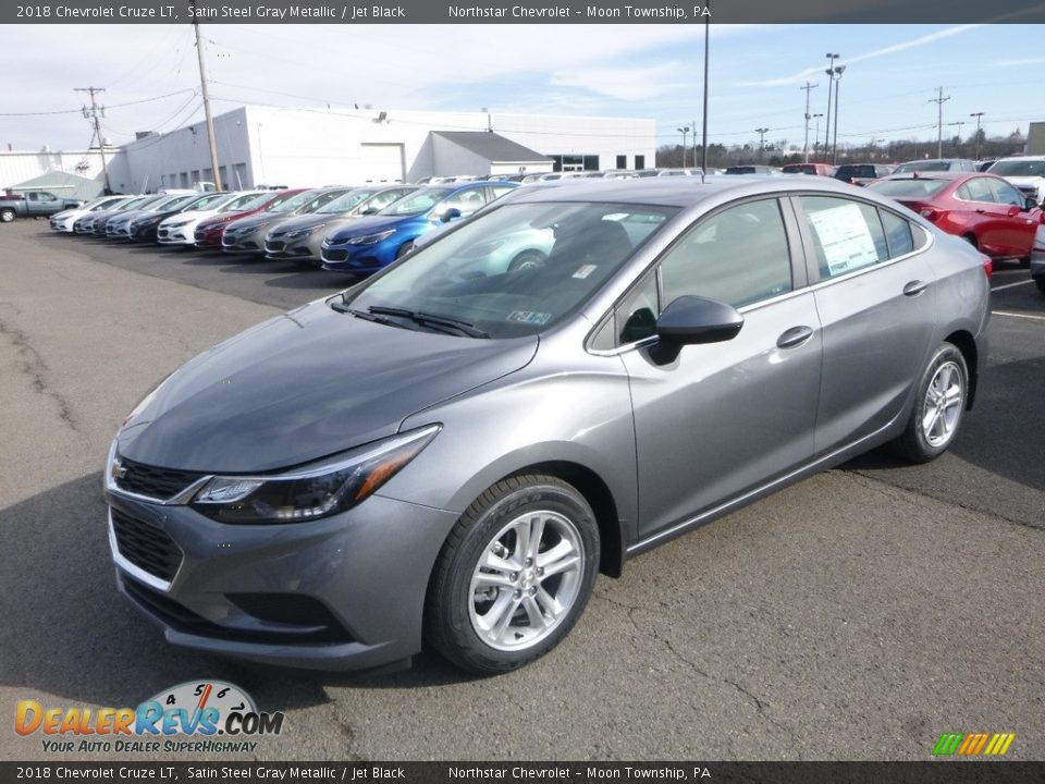 2018 Chevrolet Cruze LT Satin Steel Gray Metallic / Jet Black Photo #1