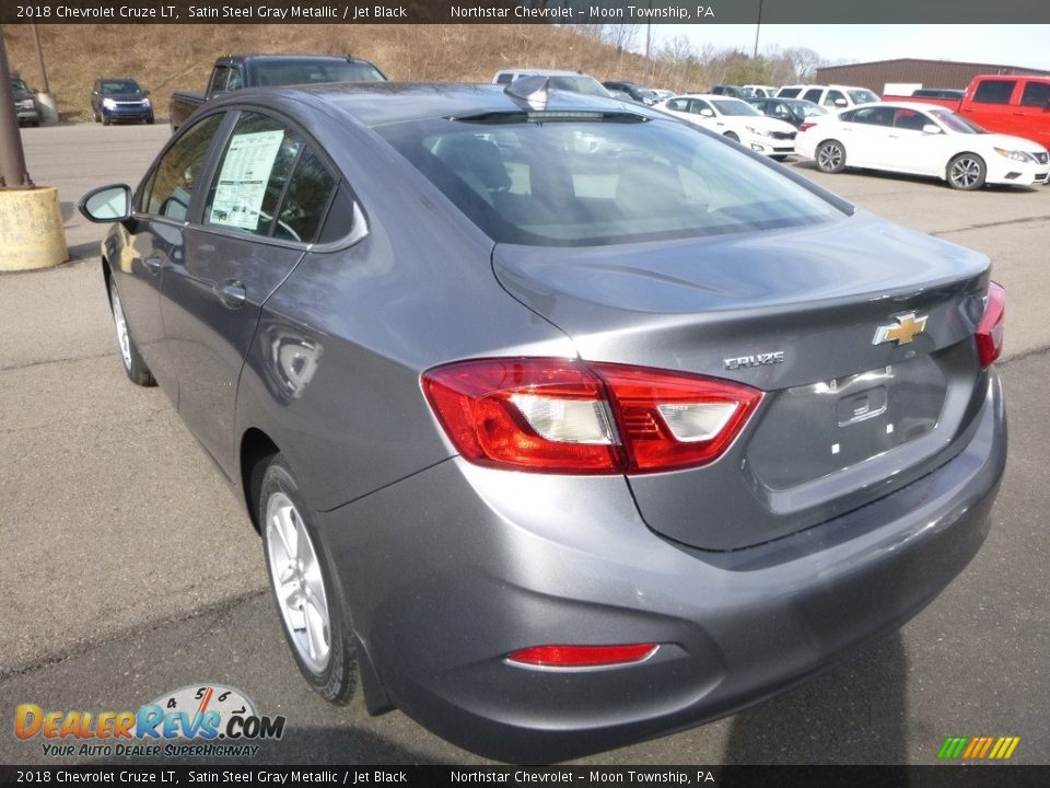 2018 Chevrolet Cruze LT Satin Steel Gray Metallic / Jet Black Photo #3