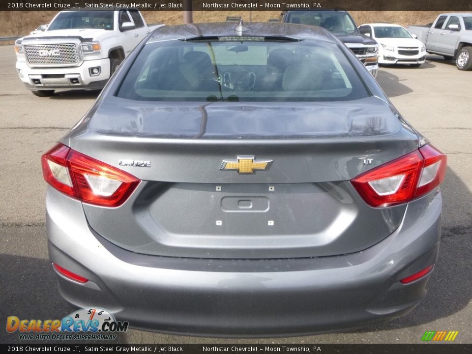 2018 Chevrolet Cruze LT Satin Steel Gray Metallic / Jet Black Photo #4