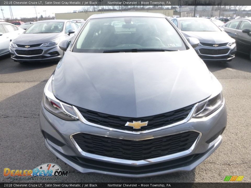 2018 Chevrolet Cruze LT Satin Steel Gray Metallic / Jet Black Photo #8