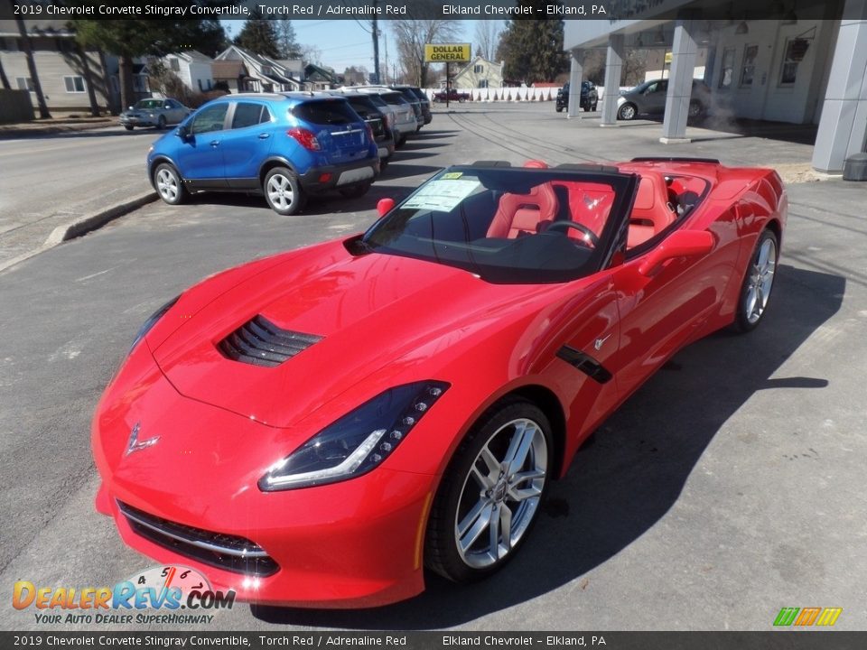 Torch Red 2019 Chevrolet Corvette Stingray Convertible Photo #20