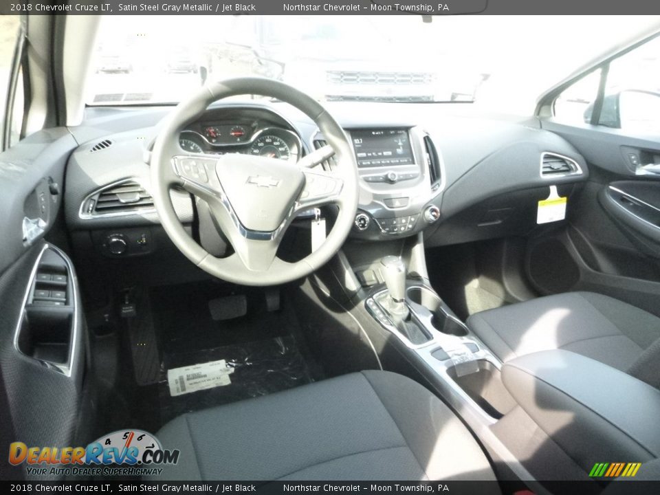 2018 Chevrolet Cruze LT Satin Steel Gray Metallic / Jet Black Photo #14