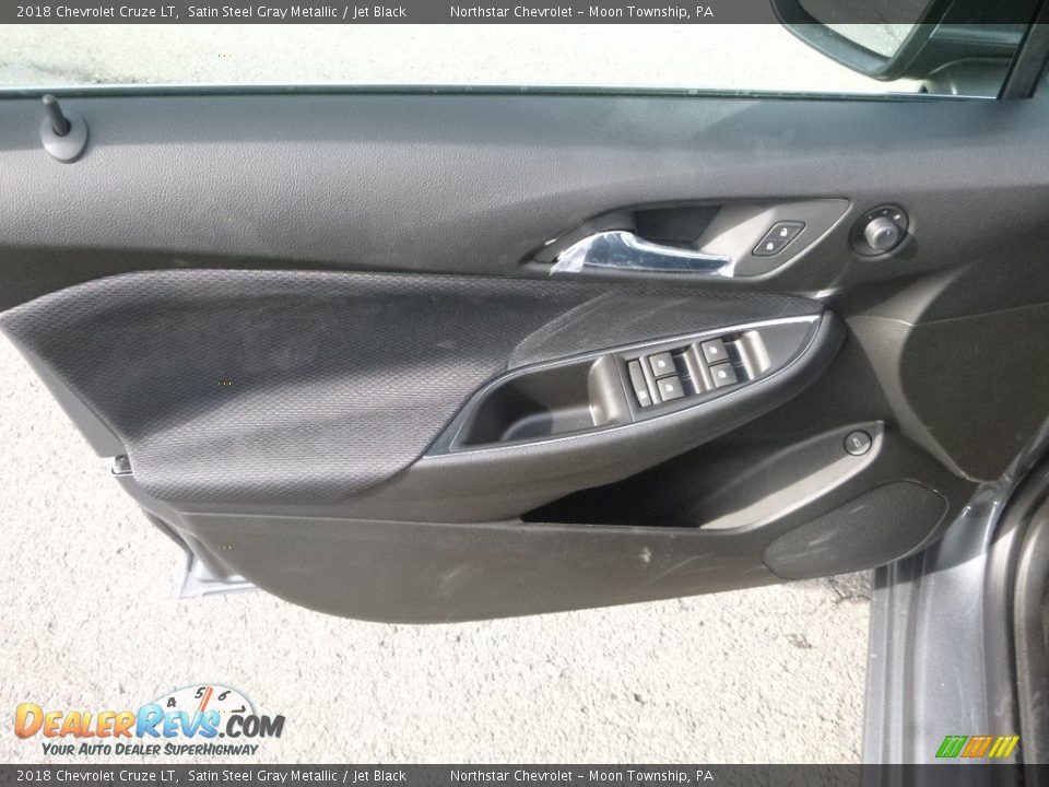 2018 Chevrolet Cruze LT Satin Steel Gray Metallic / Jet Black Photo #15