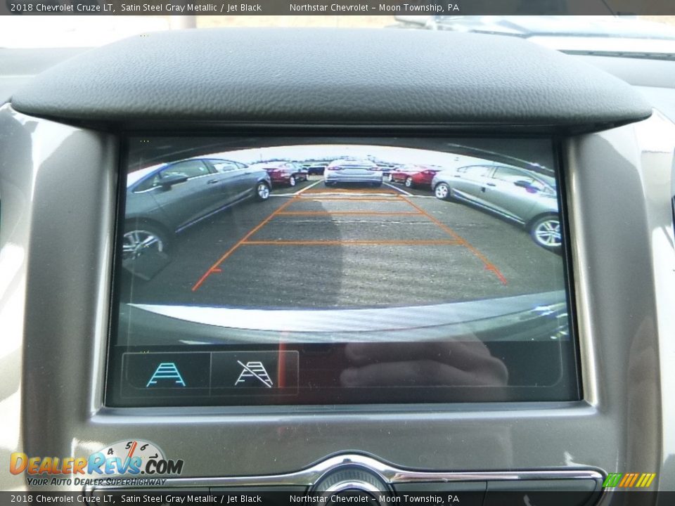 2018 Chevrolet Cruze LT Satin Steel Gray Metallic / Jet Black Photo #19