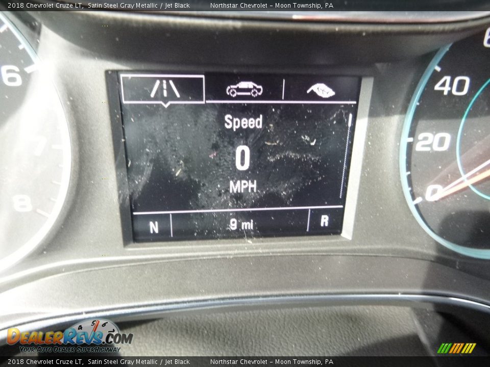 2018 Chevrolet Cruze LT Satin Steel Gray Metallic / Jet Black Photo #20