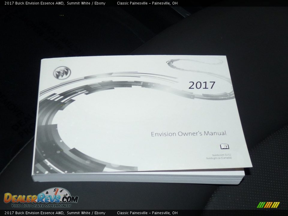 2017 Buick Envision Essence AWD Summit White / Ebony Photo #16