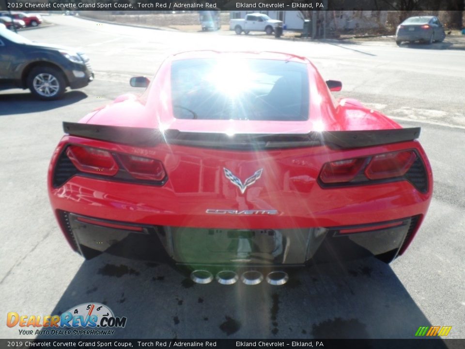 2019 Chevrolet Corvette Grand Sport Coupe Torch Red / Adrenaline Red Photo #7