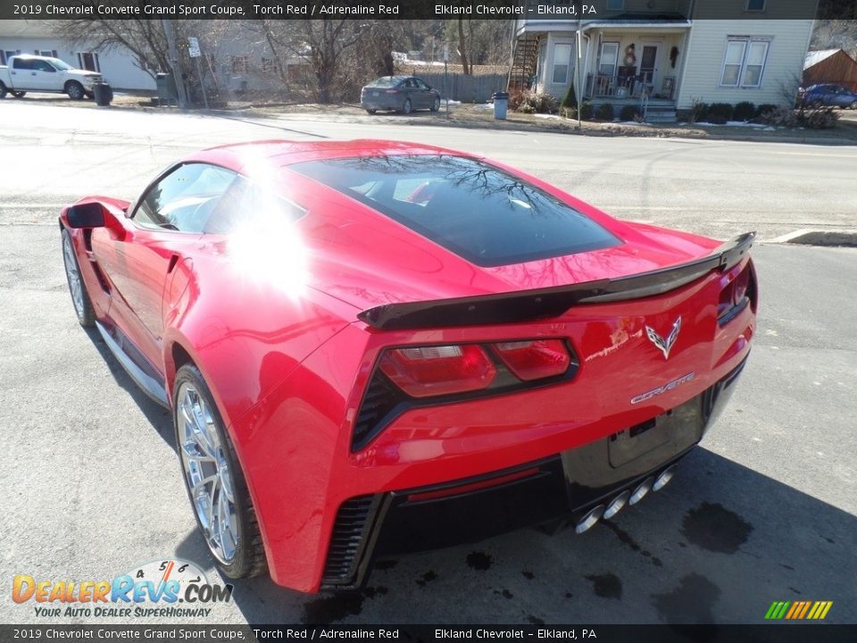 2019 Chevrolet Corvette Grand Sport Coupe Torch Red / Adrenaline Red Photo #8