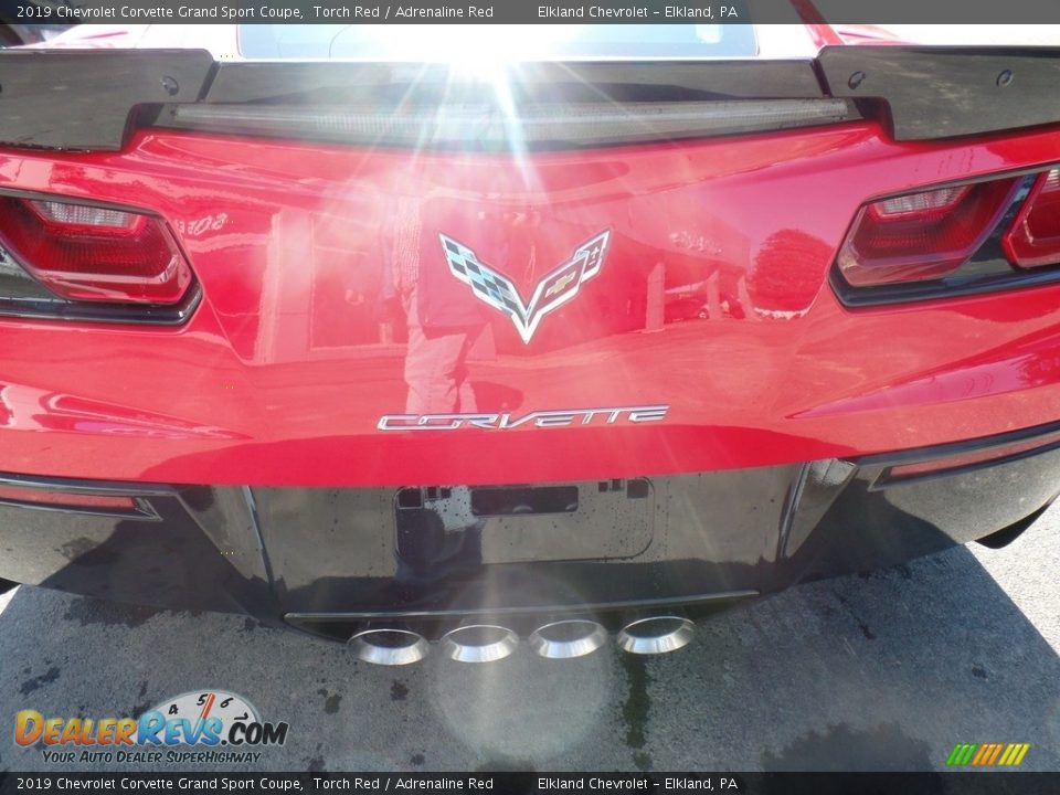 2019 Chevrolet Corvette Grand Sport Coupe Torch Red / Adrenaline Red Photo #17