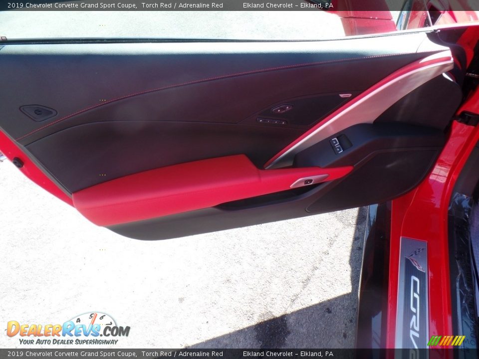 2019 Chevrolet Corvette Grand Sport Coupe Torch Red / Adrenaline Red Photo #19