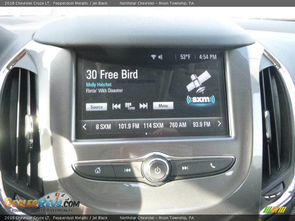 2018 Chevrolet Cruze LT Pepperdust Metallic / Jet Black Photo #17
