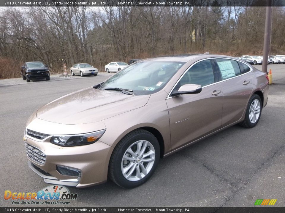 2018 Chevrolet Malibu LT Sandy Ridge Metallic / Jet Black Photo #1