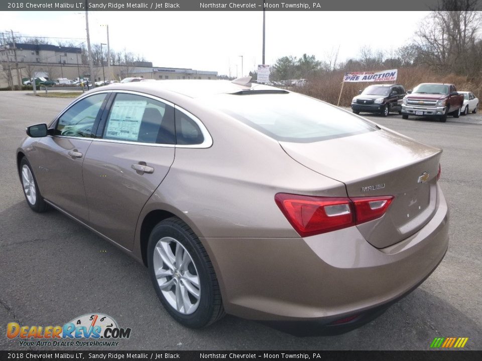 2018 Chevrolet Malibu LT Sandy Ridge Metallic / Jet Black Photo #3