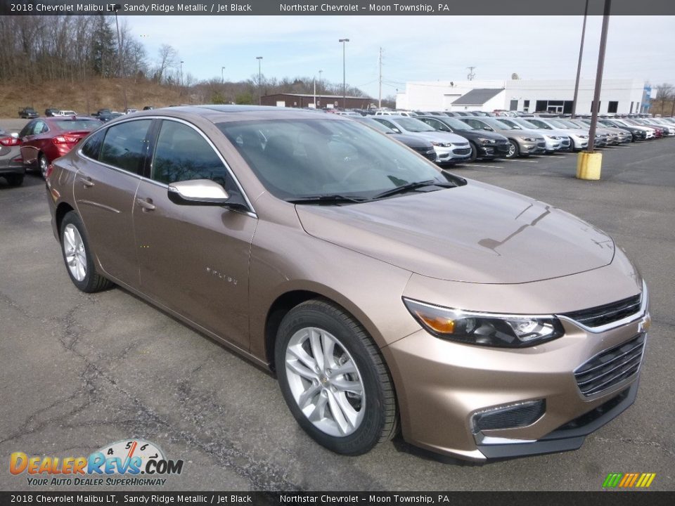 2018 Chevrolet Malibu LT Sandy Ridge Metallic / Jet Black Photo #7