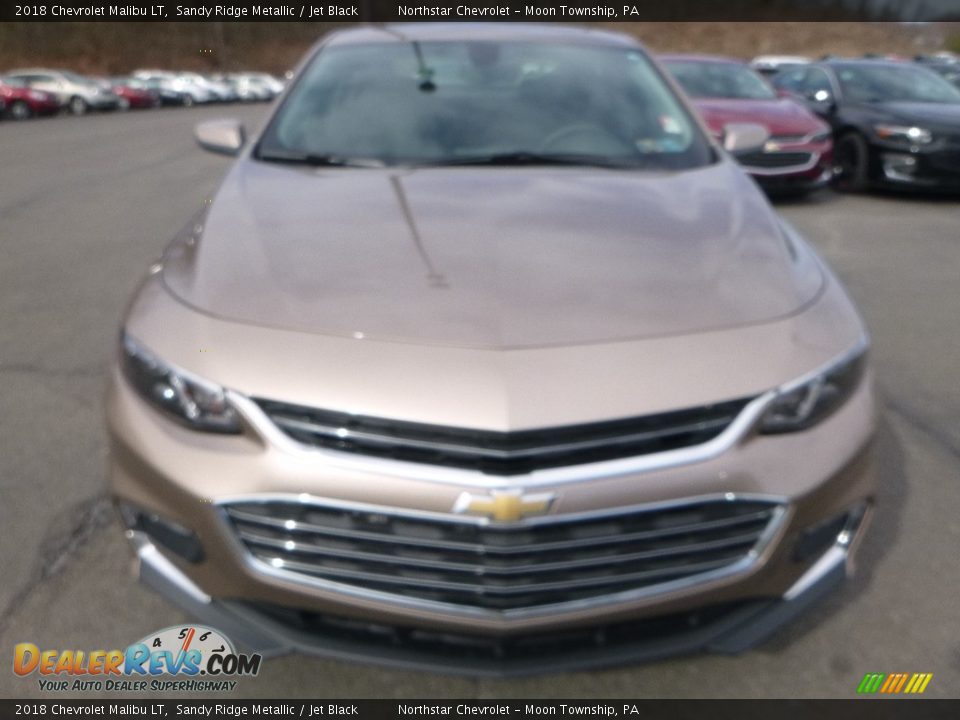 2018 Chevrolet Malibu LT Sandy Ridge Metallic / Jet Black Photo #8