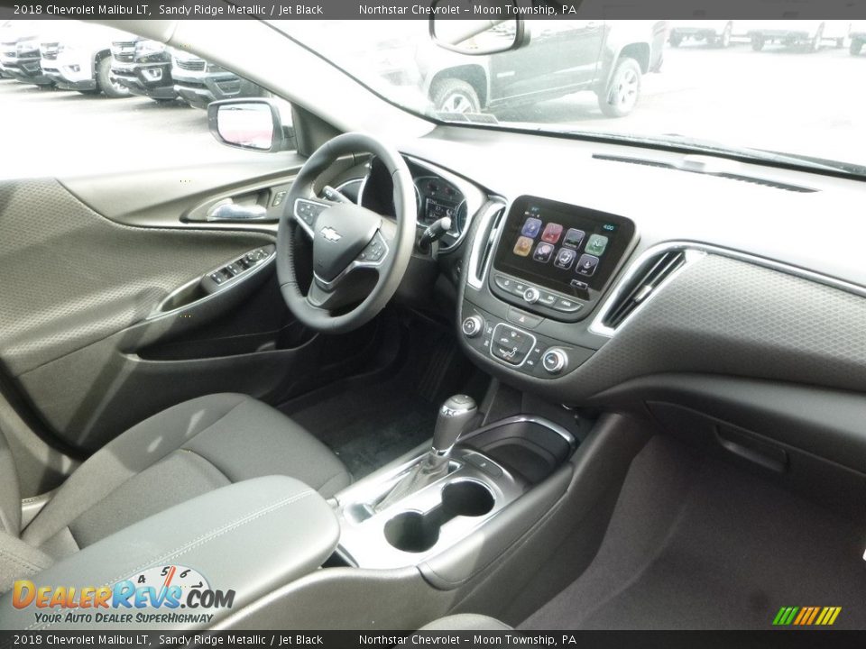 2018 Chevrolet Malibu LT Sandy Ridge Metallic / Jet Black Photo #11