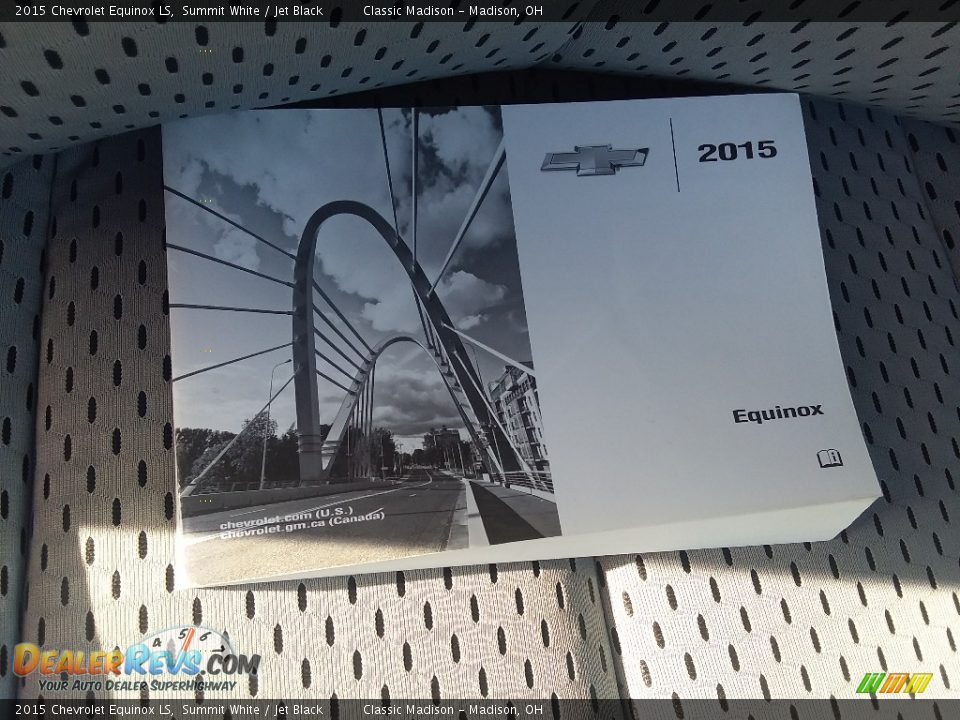 2015 Chevrolet Equinox LS Summit White / Jet Black Photo #18