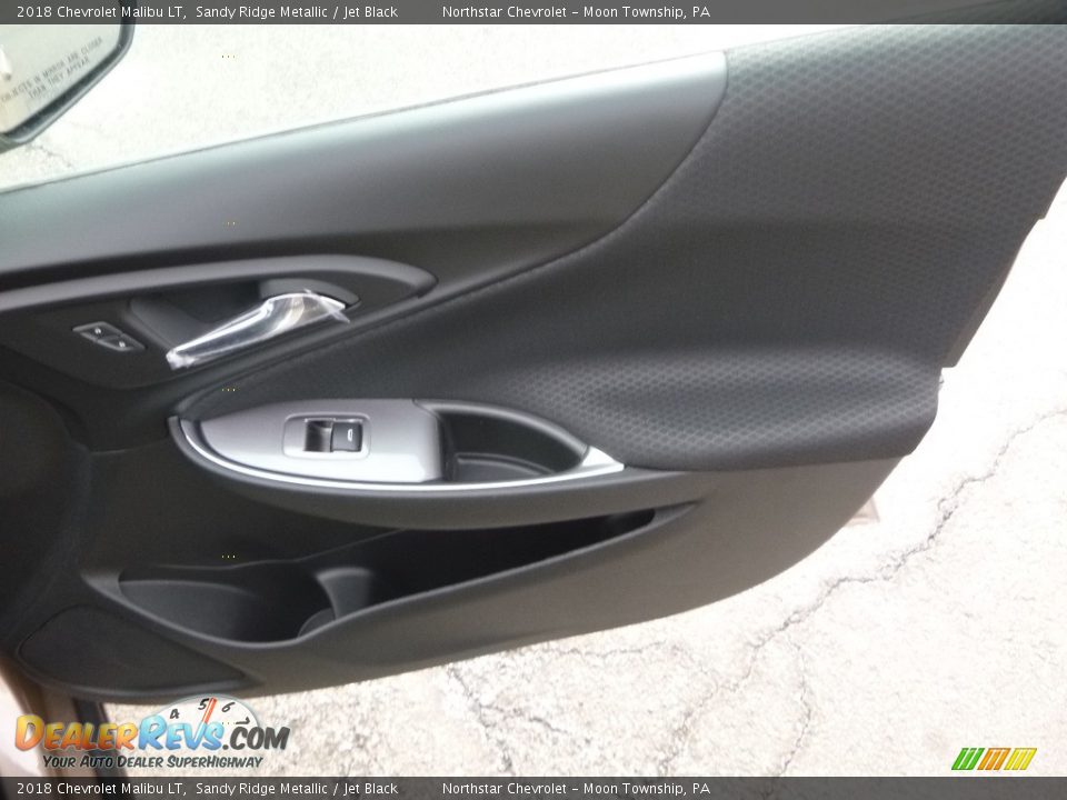 2018 Chevrolet Malibu LT Sandy Ridge Metallic / Jet Black Photo #12