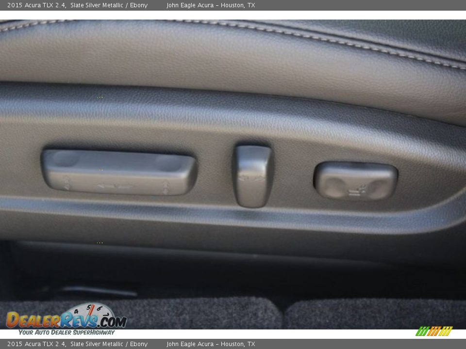 2015 Acura TLX 2.4 Slate Silver Metallic / Ebony Photo #22