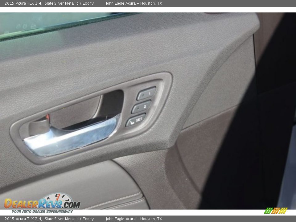 2015 Acura TLX 2.4 Slate Silver Metallic / Ebony Photo #24