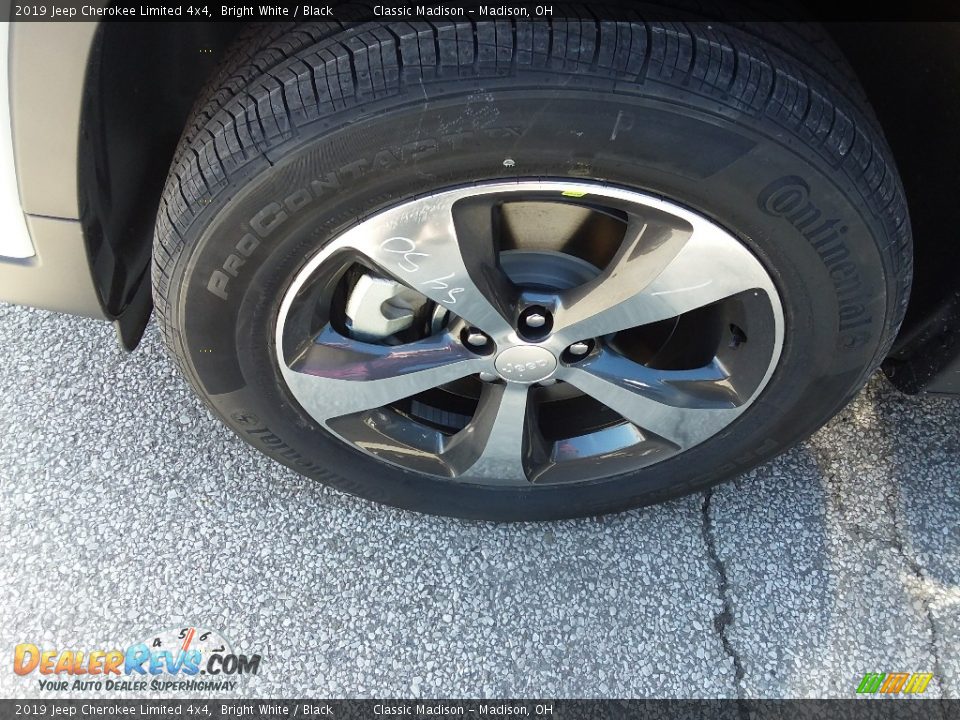 2019 Jeep Cherokee Limited 4x4 Bright White / Black Photo #2