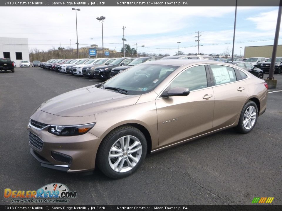 2018 Chevrolet Malibu LT Sandy Ridge Metallic / Jet Black Photo #1