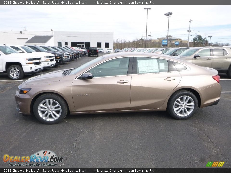 2018 Chevrolet Malibu LT Sandy Ridge Metallic / Jet Black Photo #2