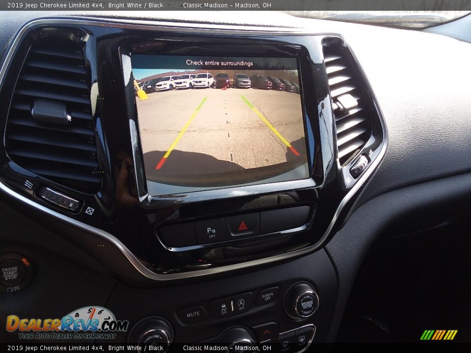 2019 Jeep Cherokee Limited 4x4 Bright White / Black Photo #14
