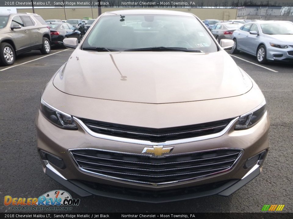 2018 Chevrolet Malibu LT Sandy Ridge Metallic / Jet Black Photo #8